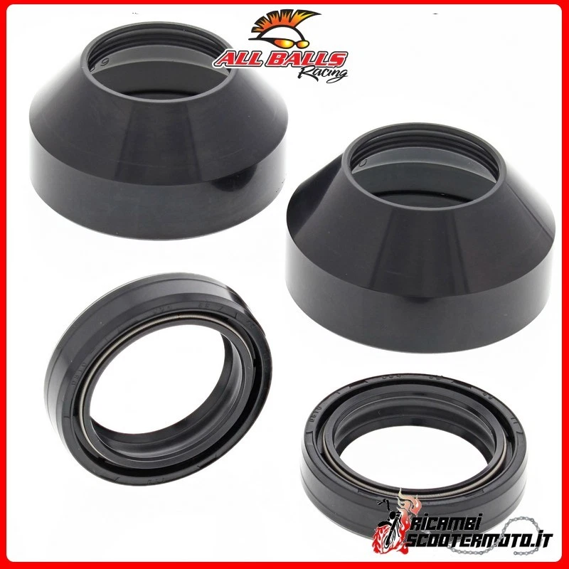KIT PARAOLI E PARAPOLVERE FORCELLA ALL BALLS HONDA XL 500 S 1980 56-118#2 - Изображение 1 из 1