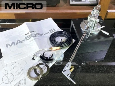 Bras de lecture MICRO MA-505MK3 avec accessoires de vidange d'huile remplis d... - Photo 1/4