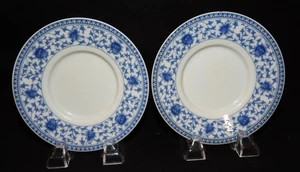 DUE piattini tazza vintage Neiman Marcus blu e bianco / piatto deserto Giappone - Foto 1 di 6
