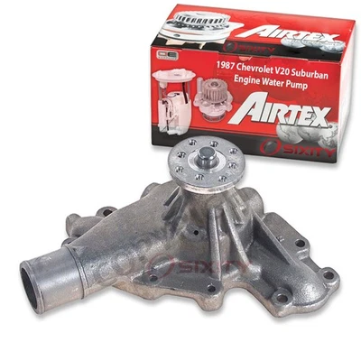 Airtex Engine Water Pump for 1987 Chevrolet V20 Suburban 6.2L V8 Coolant cs - Image 1 of 4