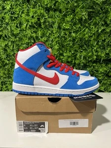 USED Dunk High SB Doraemon CI2692-400 SIZE 8M OG ALL - Picture 1 of 7