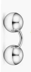 Big Ball G23 Titanium Pressure Barbell VCH Triangle Hood Ring 16g 14g 12g Sexy - Picture 1 of 6