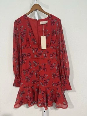 Mini Vestido Keepsake The Label Heart And Soul Manga Larga Talla XS Foto 1 de 4