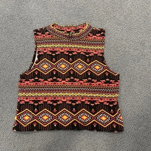 H&M Divided Shirt Top T-Shirt ärmellos Gr L Damen Stehkragen Bohl - Bild 1 von 3