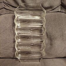Miracle Maze Corn Bread Stick Mold Pan Clear Glass