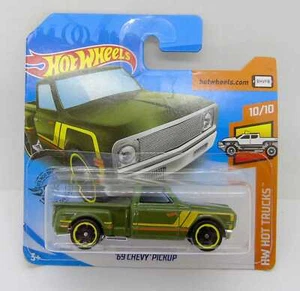 4755 HOT WHEELS / EU CARD / HOT TRUCKS 2020 / 202/250 '69 CHEVY PICK UP - Picture 1 of 1