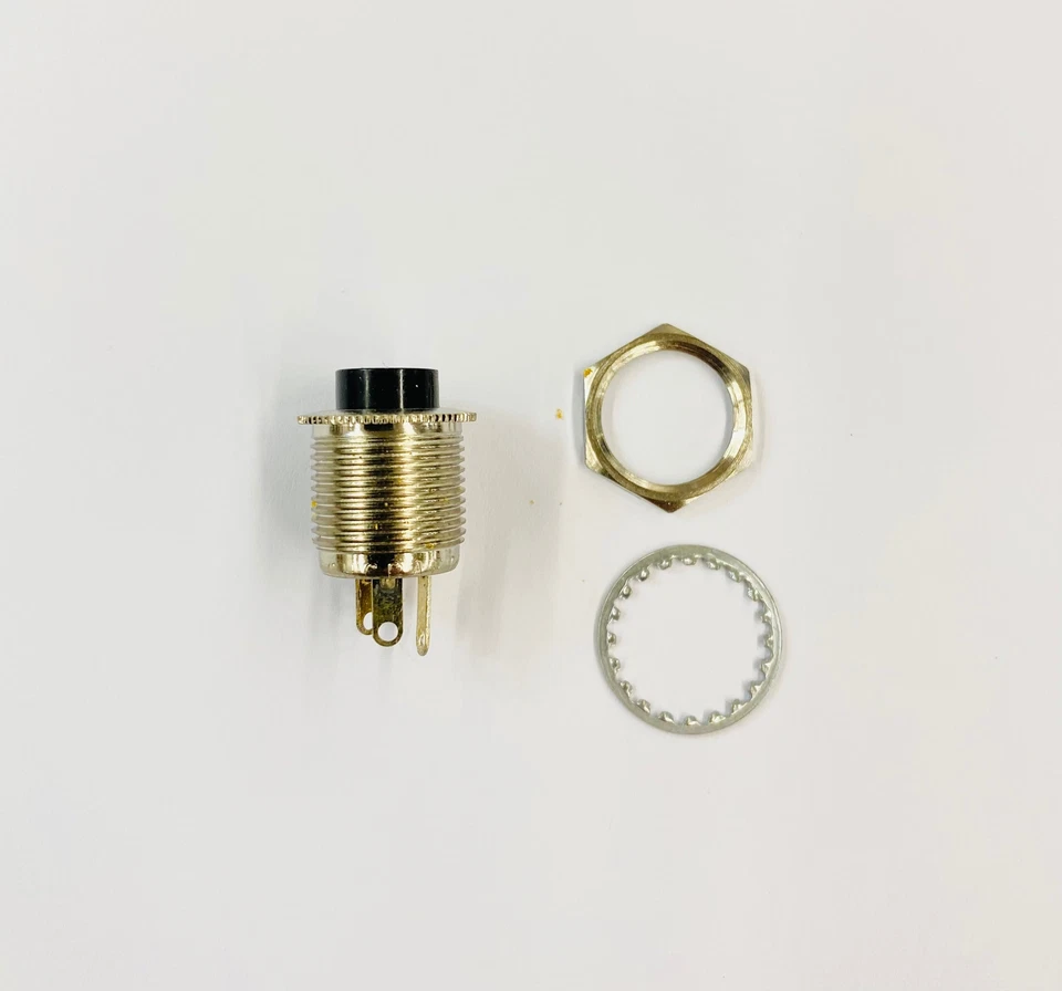 Switchcraft 913 SPDT ON-(ON) Momentary Push Button Switch, 250ma@125V AC, 48V DC - Image 1 of 1