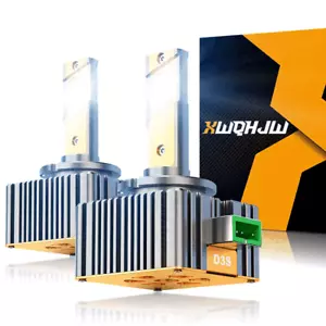 XWQHJW 2 PIEZAS Xenón D3S HID Bombillas 120W Faro Repuesto Directo - Imagen 1 de 10