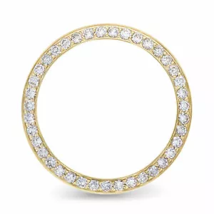 Damen 1CT Perlen Set Diamant Lünette 18KY für Rolex Date, Datejust 26MM Superior - Bild 1 von 6