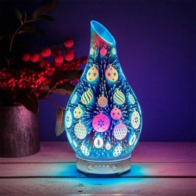 Humidifier Colour Changing Diffuser Christmas Baubles Air Purifier Desire Aroma - Image 1 of 2