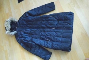 Damen Mantel City Mountain Passion - schwarz Grösse XS - gesteppt + Kapuze - Bild 1 von 5