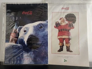 Coca Cola Coke Phone Cards 1994 Polar Bear & Christmas Limited 10,000 New Unused - Picture 1 of 9
