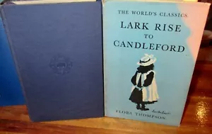 Lark Rise to Candleford ~ Flora Thompson World's Classics 1954 HbDj AQUÍ en MELB - Imagen 1 de 11