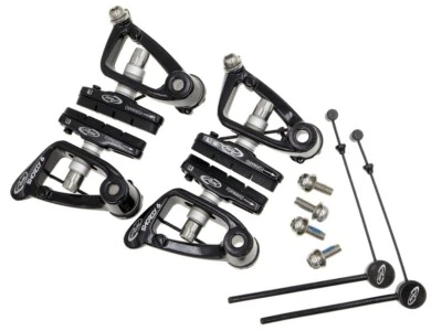 Juego de frenos voladizos delanteros+traseros para bicicleta SRAM AVID Shorty 6 negro Foto 1 de 4