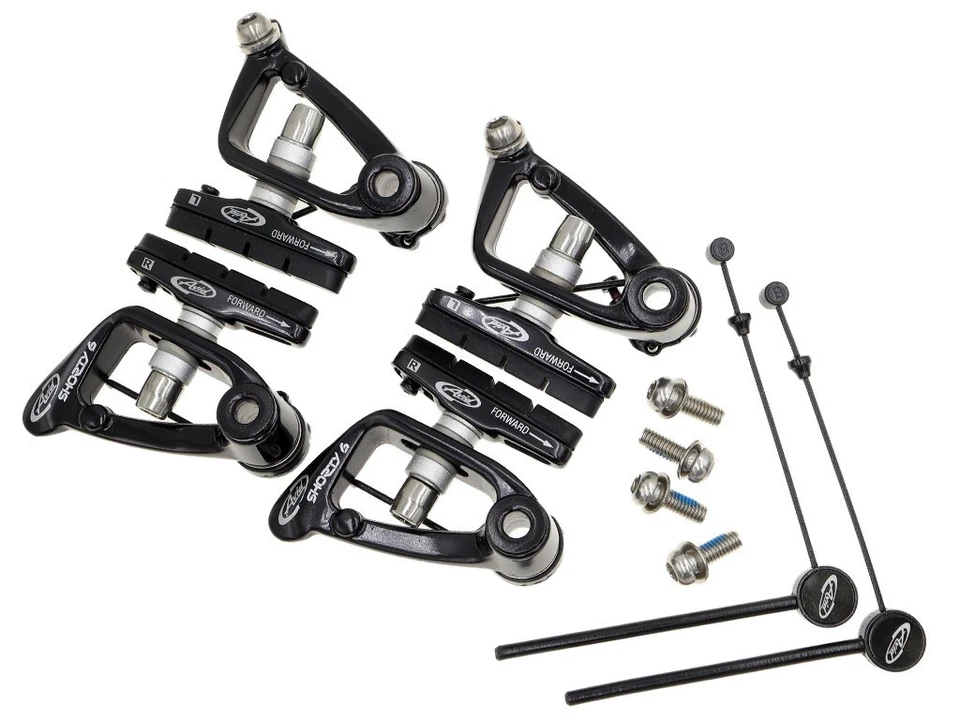 SRAM AVID Shorty 6 Bike Cantilever Brake Set Front+Rear Black - Image 1 of 4