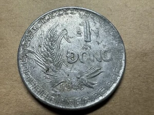 Rare Coins 1 Dong 1946 Double Die North Viet Nam Coin Vintage_LDP Shop. - Picture 1 of 3