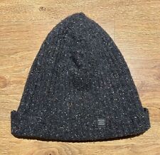 Herschel Supply Company Lambswool Grey Gray Wool Men's Winter Toque Beanie Hat