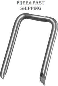 MS-500J Metal Cable Staple Contractor Pack Secures: Romex ½ Inch 500 pc. Jar - Picture 1 of 4