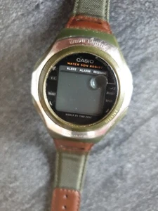 Armbanduhr Casio Quarz Wave Ceptor * 2586 / WV-56-H  läuft nicht defekt  - Bild 1 von 8