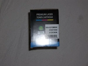 Premium Laser Toner C530A CE410X RH-CF380A LaserJet Pro MFP - Picture 1 of 4