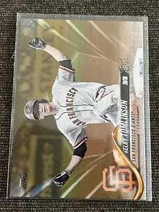 2018 Topps - Gold #380 Kelby Tomlinson /2018 San Francisco Giants - Picture 1 of 2