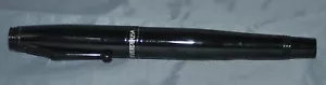 Monteverde USA Invincia Penna stilografica stealth metallo nero pennino medio MV41137 - Foto 1 di 5