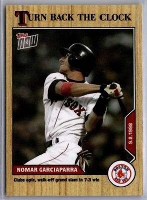2020 Topps Now Turn Back the Clock #156 Nomar Garciaparra Boston Red Sox - Image 1 of 2