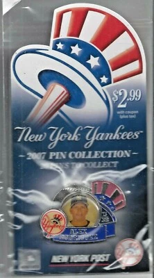 Alex Rodriguez 2007 New York Yankee Post Pin Collection In Original Packing  - Image 1 of 3