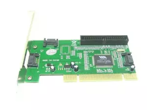 Via VT6421A 2x Internal SATA and IDE/PATA and 1x eSATA - PCI Card - Picture 1 of 11