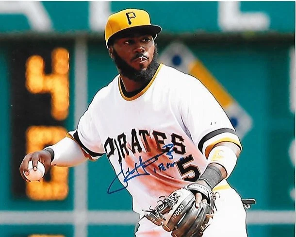 JOSHUA HARRISON JOSH signed 8x10 photo PITTSBURGH PIRATES b - Image 1 of 1