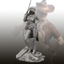 1/12 RESIN FIGURE Model Kit Sexy Soldier Girl Unassembled Unpainted Toy NEW