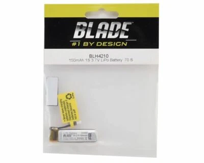 Blade BLH4210 150mAh 150 Mah 1S 3.7V 40C LiPo RC Helicopter Battery 70 S / 70S - Image 1 of 3