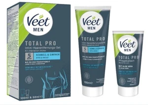 Veet Men Intim-Haarentfernungs-Set- Enthaarungscreme für den Intimbereich Männer - Bild 1 von 9