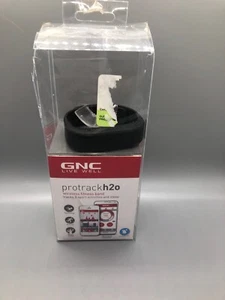 Black GNC Wireless Fitness Sports Band PROTRACK h2o Waterproof Bluetooth OS - Picture 1 of 2