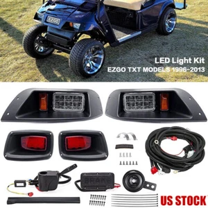 Golf Cart LED light Kit For EZGO TXT 1996-2013 Adjustable Headlights& Taillights - Picture 1 of 12