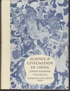 Wissenschaft und Zivilisation in China, Band 4. Physik und physikalische Technik. - Bild 1 von 1