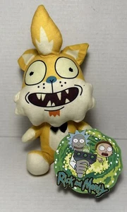Rick and Morty Toy Factory Adult Swim Plush Toy Squanchy Cat 9” Cartoon Network - Picture 1 of 4