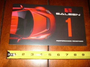 2019 - 2020 SALEEN S1 SUPERCAR BROCHURE - Picture 1 of 7