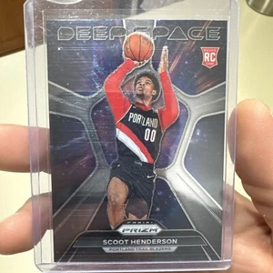 2023-24 Panini Prizm Scoot Henderson Deep Space Rookie RC #3 Trail Blazers - Picture 1 of 2