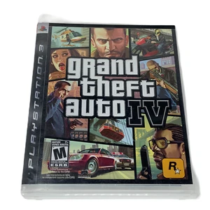 Grand Theft Auto IV GTA 4 PS3 Sony PlayStation 3 CIB Complete with Map & Manual - Picture 1 of 12
