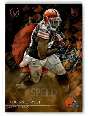 Terrance West Cleveland Browns 2014 Topps Valor Speed #115 - Image 1 of 2