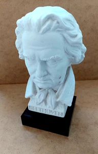 Ludwig van Beethoven Büste Modell Bochmann Bisquitporzellan - Bild 1 von 8