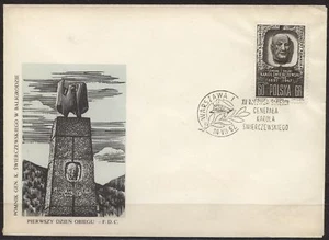 POLAND 1962 FDC SC#1065 General Karol Swierczewski - Imagen 1 de 1