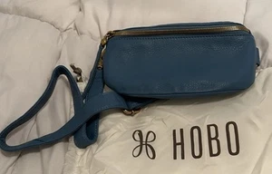 Hobo Leather Fern Belt Bag in Dusty Blue # SO-82379DBLU NWT - Picture 1 of 3