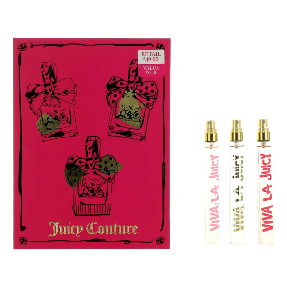 Juicy Couture by Juicy Couture, 3 Piece Variety Coffret Set for Women - Image 1 of 1