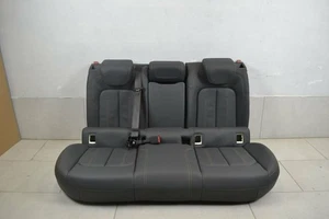 Sedili posteriori originali Audi Q2 in pelle con cucitura marrone - Imagen 1 de 10