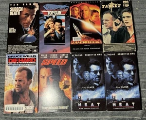 Action VHS Lot – 7 Classic Movies – Retro “Bro Pack” - Picture 1 of 2