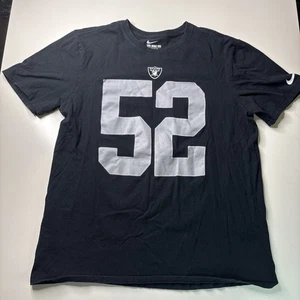 Nike Mack #52 Jersey Shirt Men’s Large Oakland Raiders NFL - Picture 1 of 10