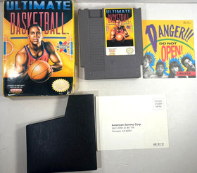 Ultimate Basketball (Nintendo Entertainment System, 1990) NES with Box
