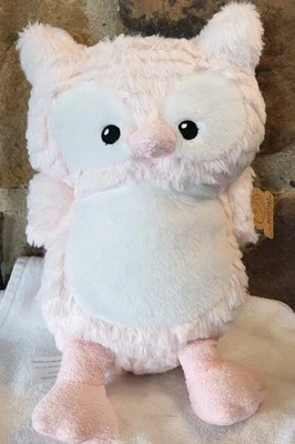 OWL PLUSH Animal Adventure Pink Owl Plush Doll Soft Stuffed Toy 12" 2019 - Image 1 of 4